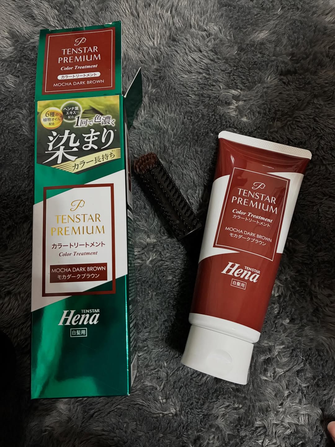 口コミ投稿：テンスター プレミアムカラートリートメント👩⁡カラートリートメントだから傷まないし…