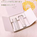 .年齢とともに気になる私の肌悩みに良さそうなスキンケアを探しててこちらに出会いました！【toiro バイタライジング＜医薬部外品＞ トライアルキット】　「toiro バイタライジング」は美&hellip;のInstagram画像