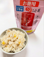 玉露園様の梅こんぶ茶のモニターです🤗梅こんぶ茶は、梅のさっぱりした感じと昆布の旨みがちょうどよくて、ほっとする味☺️こちらの大容量サイズは、お料理にもおすすめ❗️ということで、今回はシーチキン&hellip;のInstagram画像