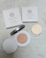 クッションファンデ使ってみたいけど、毛穴落ちしそうでなかなか手が出せていなかった私。いつもは化粧下地+パウダーで仕上げてるけどシミやクマが気になる💦初めてのクッションファンデは「パーフェクトワ&hellip;のInstagram画像