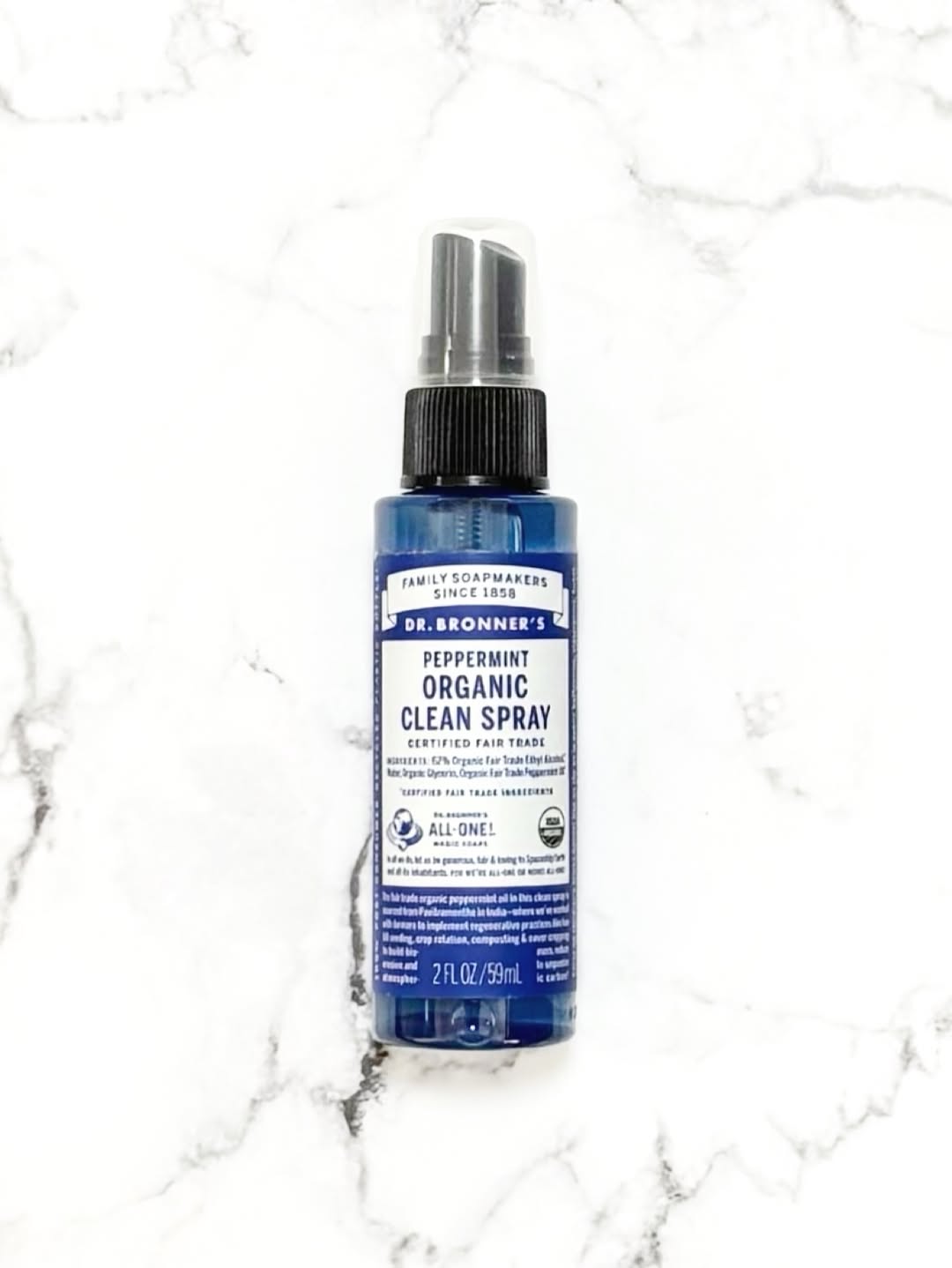 口コミ投稿：✨️ドクターブロナー✨️ @drbronner.japan オーガニッククリーンスプレー ペパーミント…