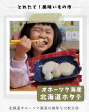 「北海道オホーツク産の肉厚なホタテに大喜び」の画像（1枚目）