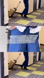 【アテニア】《ミラクルワイドデニム》◉着用カラー&hellip;インディゴブルー◉着用サイズL◉素材&hellip;綿70％、ポリエステル25%、ポリウレタン5％◉ウエスト&hellip;ゴム👄tsuki美容コラム歳を重ねて&hellip;のInstagram画像