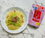🍝梅こんぶ茶アレンジ 飲むイメージが強い 玉露園 梅こんぶ茶だけど&hellip; 実は料理にも使える万能調味料✨ 今回は キャベツ&times;ツナの和風パスタに 梅こんぶ茶で味付けしてみました🌿 昆布&hellip;のInstagram画像