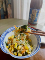 ※昔から「酢は体に良い」と母から教わってきたので、意識して献立に酢を使った料理を取り入れるようにしています。私は酸っぱい味が大好き、9歳娘も大好き、ですが夫と息子は少し苦手なようで😅酢の料理&hellip;のInstagram画像