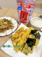 @monipla_official 様より🥰⁡玉露園様の梅こんぶ茶をご提供頂き♡鶏胸肉で梅しそ天ぷら作ってみました😊⁡⁡【鶏胸肉の梅しそ天ぷら】材料・2人分⁡・鶏胸肉1/2枚☆マヨネ&hellip;のInstagram画像