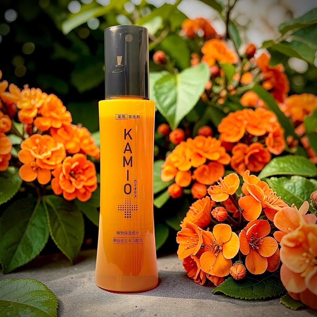 口コミ投稿：KAMIO+三種の有効成分が頭皮の血行を促進し、毛母細胞に栄養を与え、髪の毛の成長を…