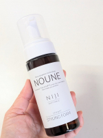 NIJI RHYTHMICシリーズNOUNE ＜ノウネ＞ ストレート スタイリングフォームを使ってみたよ〜🤍フォームを髪になじませてからドライヤーでブロー🥰わたしはロングヘアだから6プッシュく&hellip;のInstagram画像