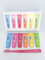 クラプロックスビーユー 歯ブラシ＋歯みがきボックスセット6種類のカラー＆フルーツフレーバーのクラプロックスビーユー。クラプロックス定番の歯ブラシCS5460と6種類のカラー＆フルーツフレーバ&hellip;のInstagram画像