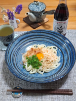.グルテンフリーのお醤油で生醤油うどん冷たいうどんでも美味しいのですが、今日は1日雨で何となく肌寒かったので、うどんは温かいものにしました本来は釜揚げうどんに美味しいお醤油をかけていただき&hellip;のInstagram画像