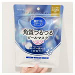 ．お風呂上がりのシートマスクが毎日の習慣なので大好きなロゼットゴマージュのピールマスクをお試し✴︎1分貼って拭き取るだけの簡単時短ケア✌︎シートは薄手だけどしっかりしててテクスチャーはさっ&hellip;のInstagram画像