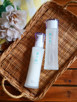 🌿華日和（はなびより）🌿化粧水＆乳液セットを使ってみました✨自然素材にこだわったスキンケアというところに惹かれて、毎日のスキンケアに取り入れてみたいと思い試してみました☺️まず化粧水は、さ&hellip;のInstagram画像