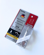 ．ゾーリンゲン セーフティハサミ世界を代表する刃物の街であるドイツ・ゾーリンゲンの伝統の技術を贅沢に使った高品質なセーフティハサミ✨丸みのある刃先で肌あたりに配慮されていて 細かいムダ&hellip;のInstagram画像