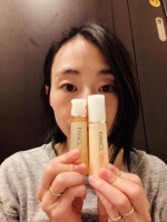 ファンケルのエンリッチプラス化粧液+乳液セットをつかって約4週間！朝晩のケアで乾燥の季節にも負けないお肌の土台作りができました😊家事育児でなかなかスキンケアタイムが取れないけど、化粧水と乳液だけ&hellip;のInstagram画像