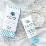 𓈒𓏸┈┈┈┈┈┈✾┈┈┈┈┈┈𓏸𓈒⁡ベイビーピュア UVクリーム⁡⁡紫外線吸収剤不使用のノンケミカルUVクリーム⁡⁡界面活性剤、紫外線吸収剤パラベン、エタノール、鉱物油全てフリーの処方で&hellip;のInstagram画像