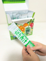 ✿ こどもフルーツ青汁モニターで頂いてから4歳の息子が毎日ヨーグルトに入れて食べてる👀「青汁入れるー！」って👦🏻✨カルシウムもビフィズス菌も栄養もとれるし母としては進んで食べてくれて&hellip;のInstagram画像