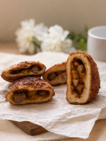 𓈒𓍼おうちで楽しむ、ちょっと特別なカレーパン時間🍞🤍⁡この度、「ぱん結び」さんから兵庫県三田市にあるパン屋さん パンプキン のカレーパンをいただきました🍞✨⁡全国の名店のパンがお取り寄せでき&hellip;のInstagram画像