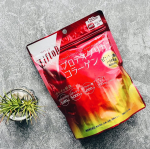毎日取り入れてる飲む美容習慣✨️4種類の美容素材が入った顆粒パウダー。美容成分の「コラーゲン」「ヒアルロン酸」に加えて、サケからとれる注目の美容成分「プロテオグリカン」「マンゴスチン」の果皮エ&hellip;のInstagram画像