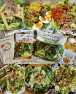 袋から出して和えるだけのひと手間未満で、カフェやレストランのようなおしゃれサラダが完成🥗キユーピー&rarr; @kewpie_officialQummyのバラエティ豊かなサラダセットから、3食の満足サラ&hellip;のInstagram画像