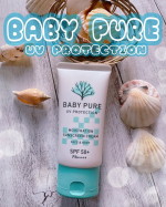 🌅これからの季節に大活躍☀️✨親子で使えるやさしい日焼け止め😎【👶🌿ベイビーピュア UVクリーム】生後半年から使えるやさしさ設計で、家族みんなで使えるのが嬉しいポイント👏紫外線吸収剤不使&hellip;のInstagram画像