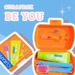 歯みがきタイムを&ldquo;楽しい時間&rdquo;に変えてくれる、フルーツフレーバーが魅力のクラプロックスビーユー。そのシリーズの中で、持ち運びに便利なコンパクト設計が魅力の、クラプロックスビーユーのトラベルセットの&hellip;のInstagram画像