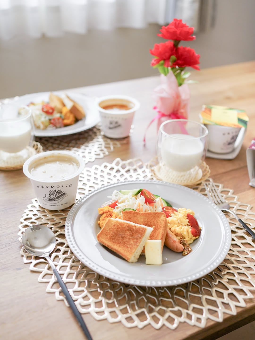 口コミ投稿：.⁡𝗆𝗈𝗍𝗁𝖾𝗋'𝗌 𝖽𝖺𝗒 𝗀𝗂𝖿𝗍💐⁡ 母の日にぴったりな@yasai_first さまの野菜をMOTTO 母の日ギ…