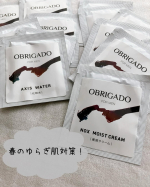 𖤘𖦥⁡🫧OBRIGADO アクシスウォーター・ノックスモイストクリーム🫧⁡ベタつかずサラリとした使用感でした。サラリとした使用感ですが、保湿力は高いと感じました。香りはほとんど無いので使い&hellip;のInstagram画像