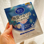 つるつる角質ケアマスクでメイクのりUP！ロゼットゴマージュ ピールマスク☺️貼って拭きとる角質ケアシートマスク。1分パックで角質ケア成分*1とうるおいケア成分*2を肌に届け*3、はがした後は不要&hellip;のInstagram画像