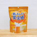 GWも終わりにさしかかり体重が右肩上がりの私&hellip;なんとかしたくて今日は朝食に『朝のまんぷく果実感』を飲みました🧡200mlの水や炭酸、牛乳、豆乳、ヨーグルトなどに溶かして飲むダイエットシェイク&hellip;のInstagram画像