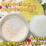*⁡⁡ケアナボーテ　毛穴落ち防止メイクキープパウダーを使ってみました&hearts;️ SPF36 PA++メイクの毛穴落ちの原因を追究し、2種の皮脂吸着パウダーを配合✨毛穴カバー・テカリをブロック&hellip;のInstagram画像