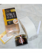 おでこの産毛が気になる💦いつも剃ってるけどすぐ生えてくるし💦ということで「テンスターセシル脱毛用ブライズワックス（ブラジリアンワックス）」を使ってみた！(腕・あし用だけど)はちみつや水あめ、&hellip;のInstagram画像