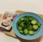 玉露園の減塩昆布茶を使ってみました昆布茶はお野菜によくあって、とてもおいしいです今日はきゅうり🥒さっと作れて食べれるのでおススメです#PR #玉露園 #減塩こんぶ茶 #玉露園のこんぶ茶&hellip;のInstagram画像