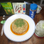 本日(20260511)のChuShock!😱　冷凍保存しておいた「もっちもち大麦＆若鶏皮」と「玉露園　減塩こんぶ茶」他で、　「大麦こんぶ茶ぁはん」🐓🍚　　お飲み物は、「昆布茶酎岩」(^&hellip;のInstagram画像