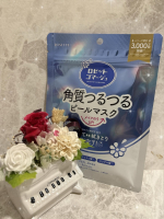 ロゼットゴマージュ ピールマスクお試ししました✨角質ケアシートマスクです❣️1分パックで角質ケア成分*1とうるおいケア成分*2を肌に届け*3はがした後は不要な角質を拭きとりつるんとオフしてく&hellip;のInstagram画像
