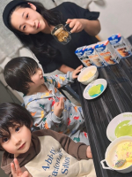 Why am I sore every day?😭A relaxing caf&eacute; au lait time after baking🥞I'm really looking forward to t&hellip;のInstagram画像