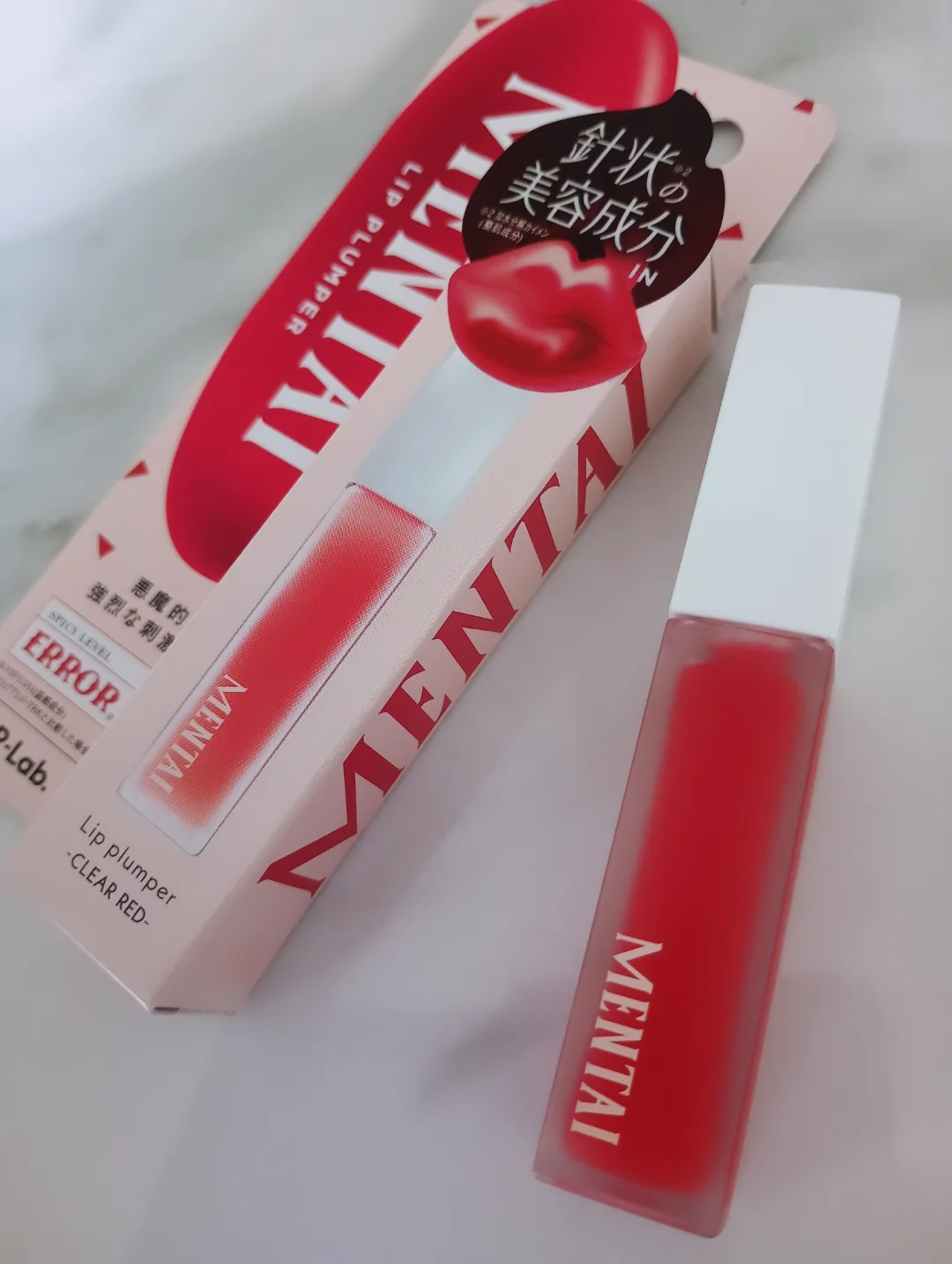 口コミ投稿：「激激激辛」って、本当でした……！🌶️🙈​話題の「リッププランパー MENTAI」今まで使っ…