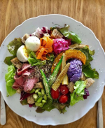 🥦🍅🍆🥬🥒🥕🌽#PR #野菜をMOTTO #冷製スープ #夏グルメ #moniplaのInstagram画像