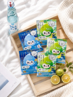 ❥⁡【JUSO BATH POWDER】・ラムネの香り・シークワーサーの香り⁡┈┈┈┈┈┈┈┈┈┈┈┈┈┈┈┈┈┈⁡『夏こそお風呂でさっぱりしよう！』⁡⁡旅するJUSOちゃんが&hellip;のInstagram画像