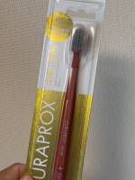 curaprox CS12460 使ってみました🪥この歯ブラシ、毛がとってと柔らかくてふわっふわでした🥰毛の柔らかさに使い心地よかったです✨柔らかな毛先を12,460本も歯ブラシ1本に詰め込&hellip;のInstagram画像