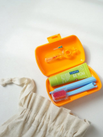 トラベルセット クラプロックスビーユー ・歯ブラシ（CS5460トラベル用）1本 ・歯間ブラシ　ホルダー（レッド）1個 ・歯間ブラシ（CPSプライムスタート06・07 各1本） ・歯みがき　10mL&hellip;のInstagram画像