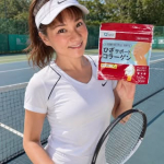 🎾最近、体を動かす時間を大切にしています✨テニスを楽しむためにも、日々のケアは欠かせない😊そんな私のサポートアイテムは「ひざサポートコラーゲン」🦵✨ひざ関節の曲げ伸ばしを助ける機能性表示食&hellip;のInstagram画像
