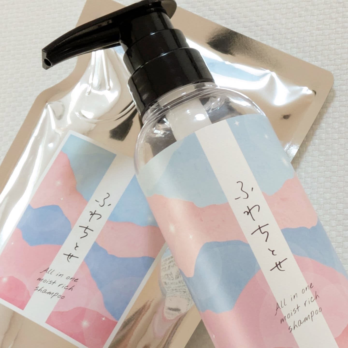 オールインワン美容液シャンプー「ふわちとせモイストリッチシャンプー