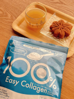 𖤘𖦥⁡【DAYLIS Easy Collagen(デイリス イージー コラーゲン)】⁡緑茶にとかして飲みました🍵ダマにならずにきれいに溶けて、味も匂いも気になりませんでした。紅茶やお味噌汁&hellip;のInstagram画像
