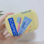 夏休み〜旅行シーズンですね。旅のお供に自宅でも使っているクラプロックスのトラベルセットを用意しました。トラベルセット クラプロックスビーユー ・歯ブラシ（CS5460トラベル用）1本 ・歯間&hellip;のInstagram画像