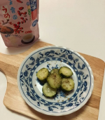 減塩梅こんぶ茶をお試ししましたきゅうりに一振りおいしく食べれます気になったらぜひチェック✅✅#PR #玉露園 #減塩梅こんぶ茶 #玉露園の梅こんぶ茶 #moniplaのInstagram画像
