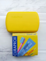 旅行用トラベルセット クラプロックス（歯ブラシ＋歯みがきペースト）コンパクトなケース入りで旅行やお仕事など日常の持ち運びにもぴったりです。トラベルサイズの歯ブラシと歯間ブラシ、歯みがきペースト&hellip;のInstagram画像