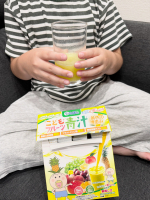 毎日飲んでます🍍野菜嫌いなお子様におすすめです。野菜と乳酸菌のチカラたっぷり！こどもフルーツ青汁　黄色の恵み飲みやすいし美味しいです#PR #有限会社ルーティ #野菜嫌い #こどもフ&hellip;のInstagram画像