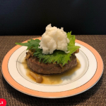 おろしハンバーグ❗️#PR #野菜をMOTTO #ヴィーガン #ヴィーガングルメ #moniplaのInstagram画像