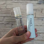 最近使っているスキンケアファンケルの「モイストリファイン 化粧液＆乳液 しっとり」をお試ししました♡化粧液はやわらかなとろみのあるテクスチャーで、肌になじませやすい感じ。乳液もなめらかで、&hellip;のInstagram画像