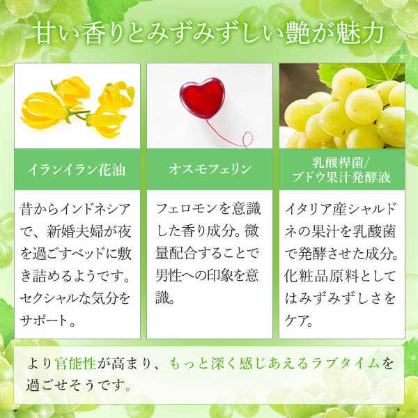 リビドー　ディープマスカットでラブタイムの満足度を上げる